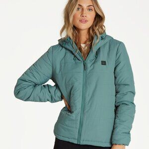 Women’s Billabong A/DIV Transport Puffer Jacket (Pineneedle)
